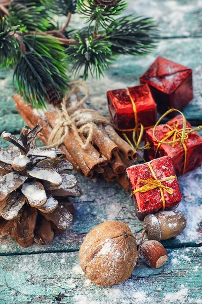 Weihnachtsstillleben — Stockfoto