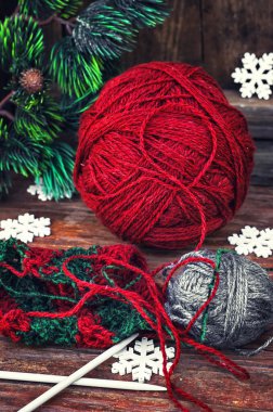 Yün örme için topları