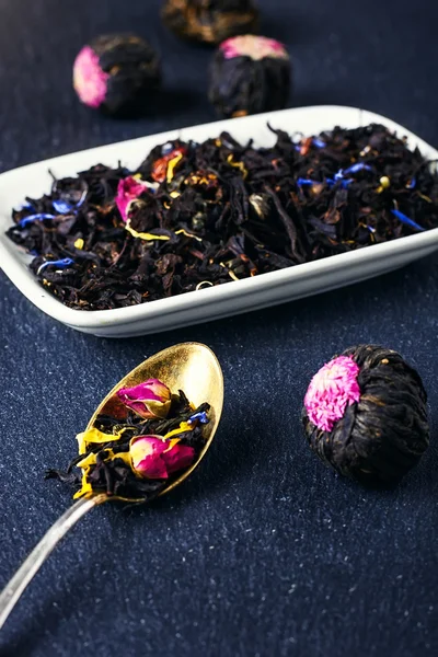 Varieties of teas — Stock Photo, Image