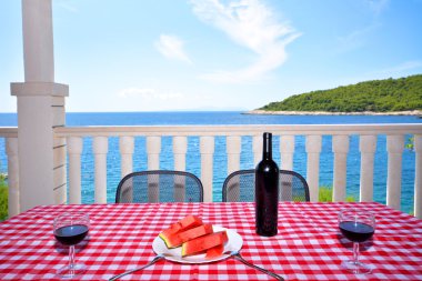 Deniz Manzaralı Teras Hvar