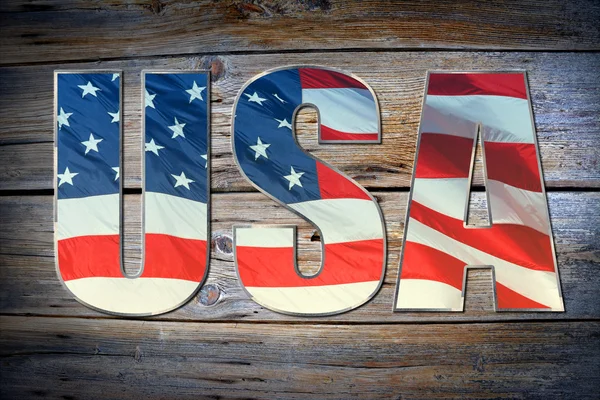 USA flag concept — Stock Photo, Image