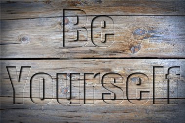 Engraved be yourself