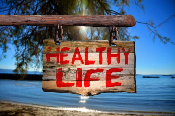 Signo de Vida Saludable — Foto de Stock