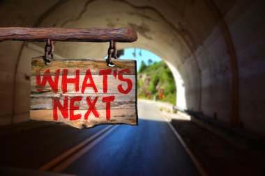 Sırada ne var motivasyonel ifade işareti