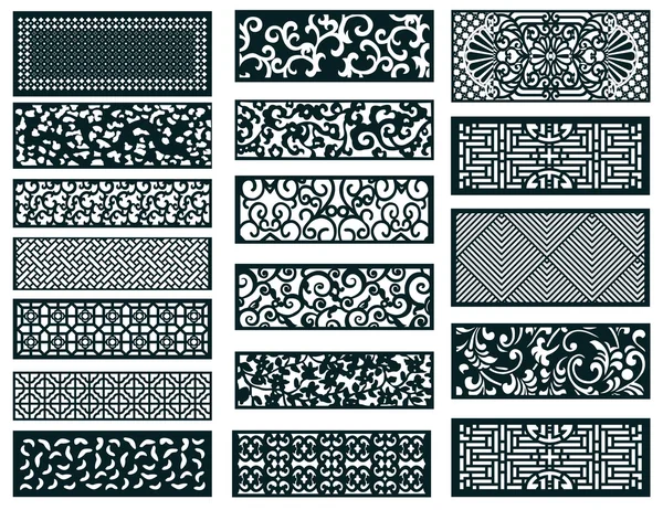 Συλλογές μοτίβο διακόσμηση — Διανυσματικό Αρχείο