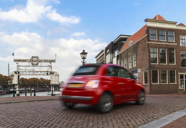 Rosso lucido Fiat — Foto Stock