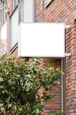 Dikdörtgen kare mağaza tabela modellemesi