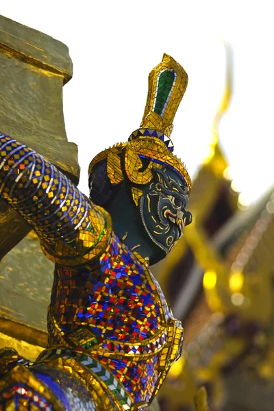 Figure in the Grand Palace in Bangkok — Stock Photo, Image