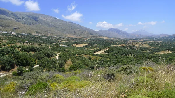 Plakias Girit yakınındaki manzara — Stok fotoğraf