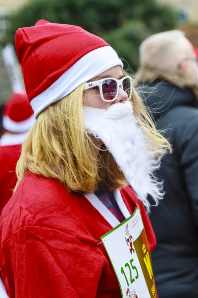 Junger Weihnachtsmann — Stockfoto