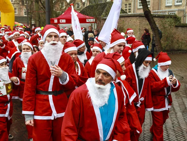 Père Noël non identifié Photo De Stock