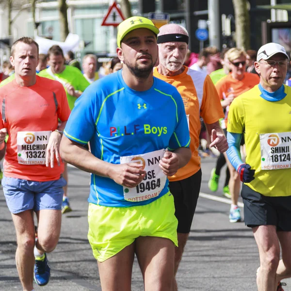 Colorful runners — Stock Photo, Image