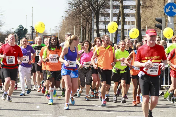 Having fun running — Stock Photo, Image