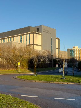 Cambridge, İngiltere - 3 Aralık 2025: Jeffrey Cheah Biyomedikal Merkezi, Cambridge Kök Hücre Enstitüsü, Cambridge Biyomedikal Kampüsü 'nde yer almaktadır..