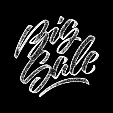 Rozet yazı beyaz büyük satış hat