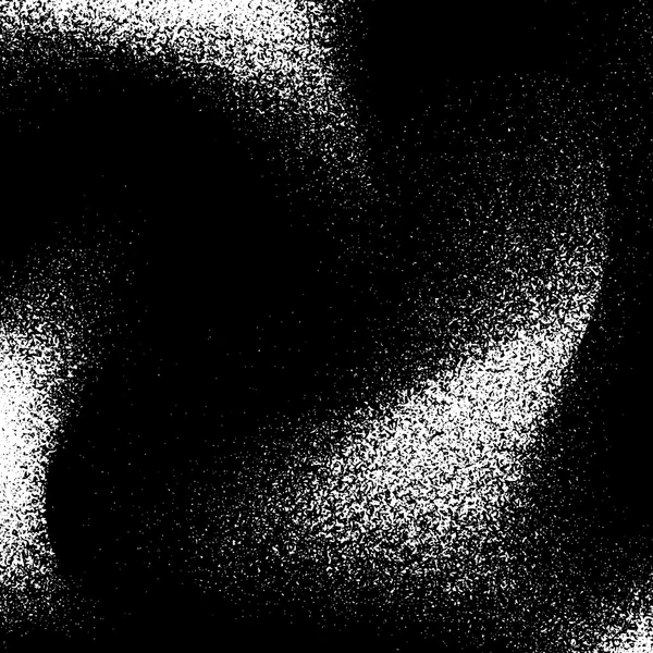 Texture abstraite noire de grain — Image vectorielle