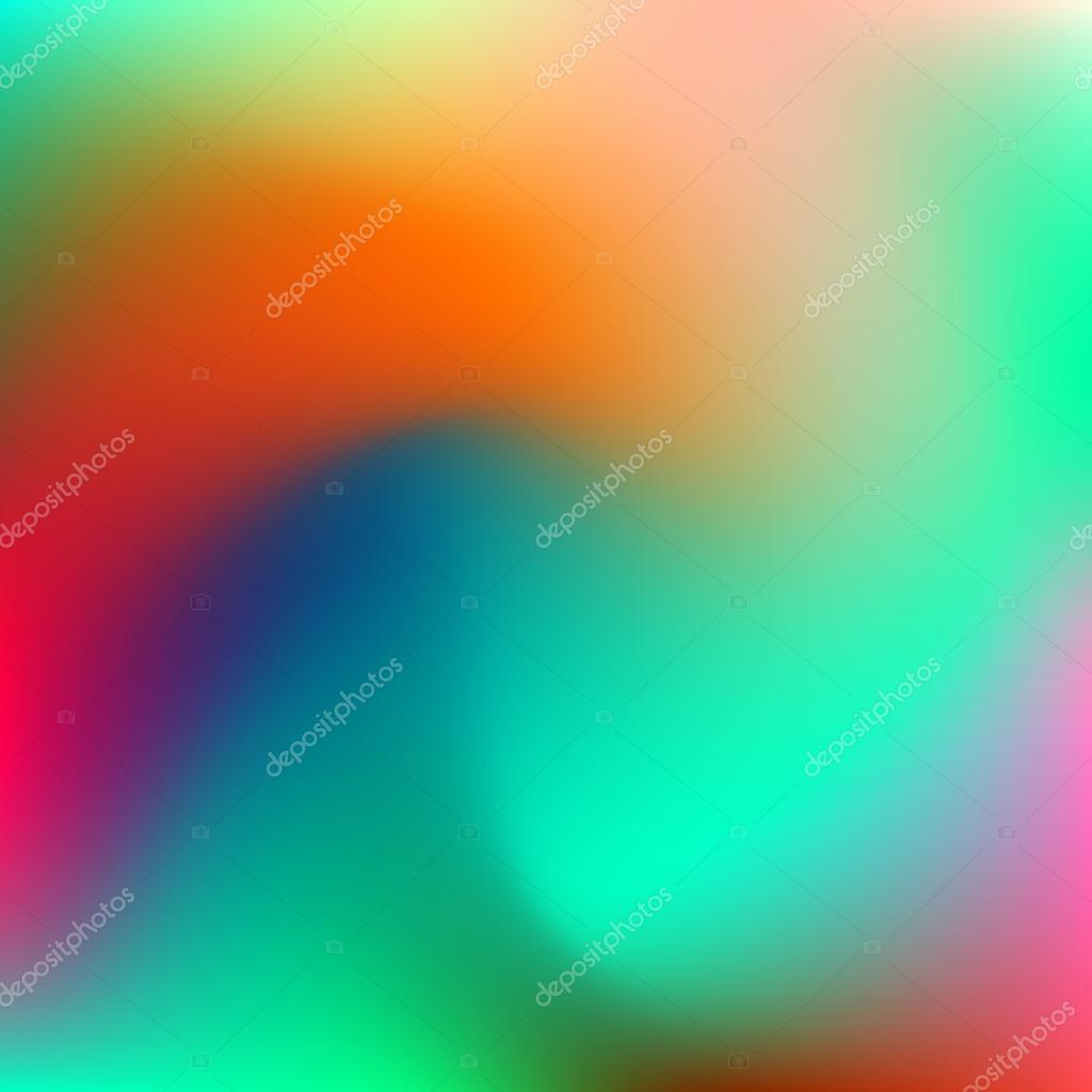 Abstract pink, green, yellow and blue blur color gradient background for deign concepts, wallpapers, web, presentations and prints. Vector illustration.