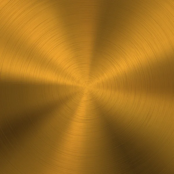 Guld-teknik metall bakgrund — Stock vektor