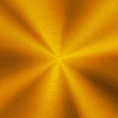 Altın teknoloji Metal arka plan