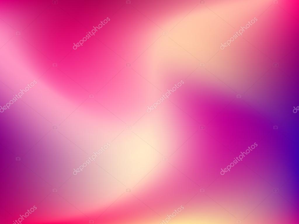 Abstract blur gradient background with trend pastel pink, purple, violet and yellow colors for deign concepts, wallpapers, web, presentations and prints. Vector illustration.
