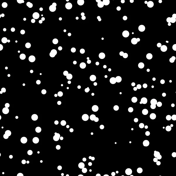 Fond abstrait noir avec cercles — Image vectorielle