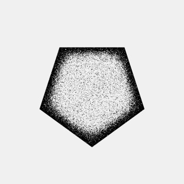 Siyah tasarlamak teknoloji geometrik rozeti
