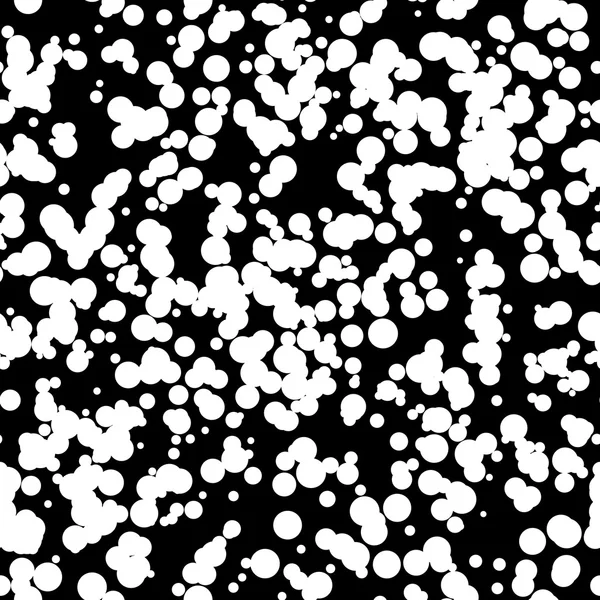 Fond abstrait noir avec cercles — Image vectorielle