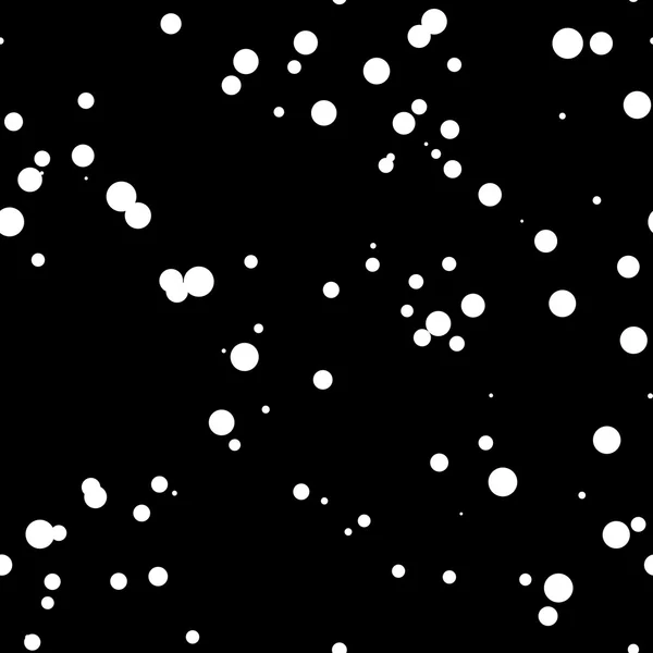 Fond abstrait noir avec cercles — Image vectorielle