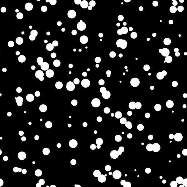 Fond abstrait noir avec cercles — Image vectorielle