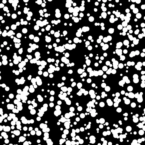 Fond abstrait noir avec cercles — Image vectorielle