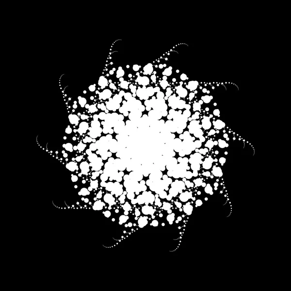 白色抽象形 — 图库矢量图片