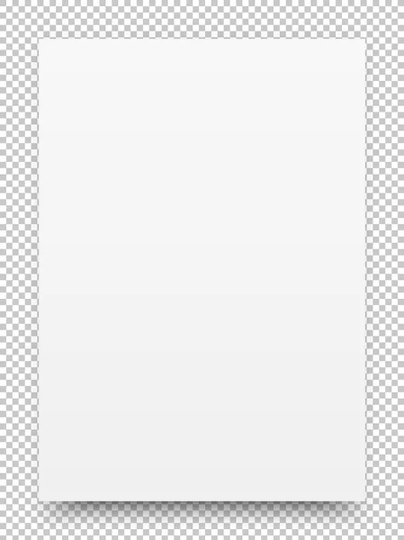 A2 Beyaz Poster Mock-up