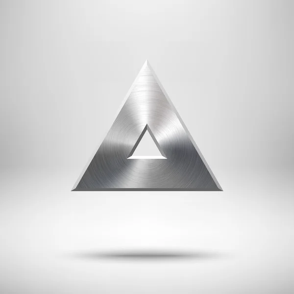 Badge triangle abstrait — Image vectorielle