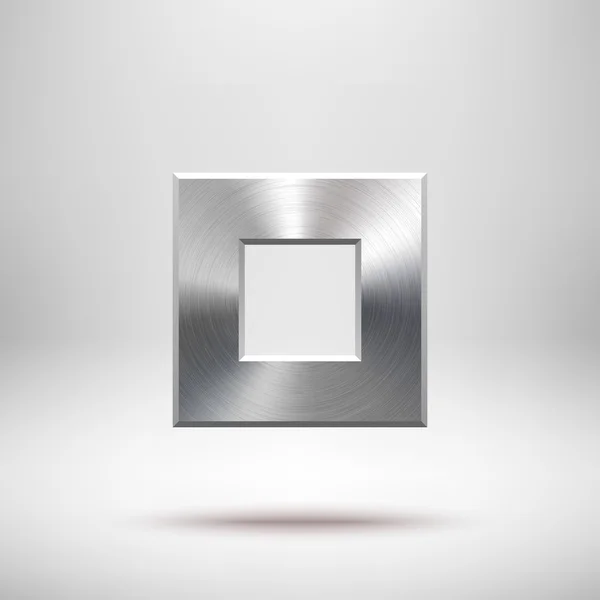 Abstrakt kvadrat badge — Stock vektor