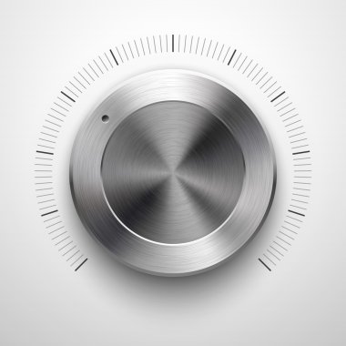 Soyut teknoloji ses ayarı ile Metal doku