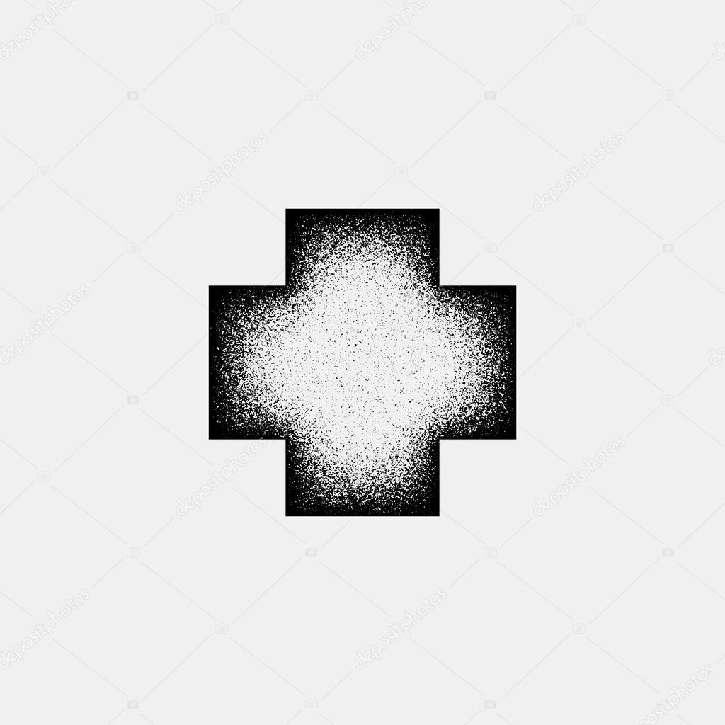 Abstract Polygon Badge