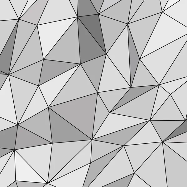 Bílé pozadí abstraktní polygonální — Stockový vektor