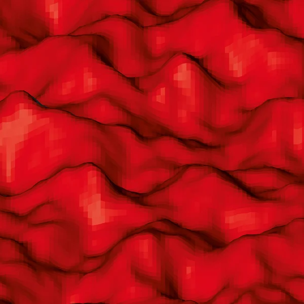 赤の抽象的な多角形の背景 — ストックベクタ