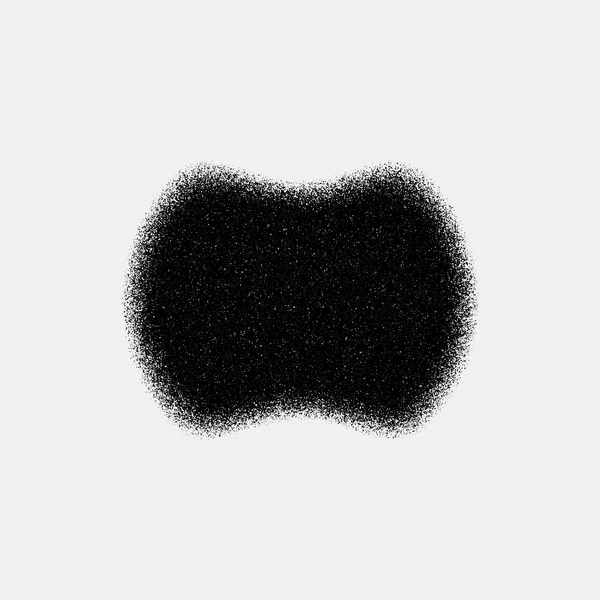 Modèle d'insigne abstrait noir — Image vectorielle