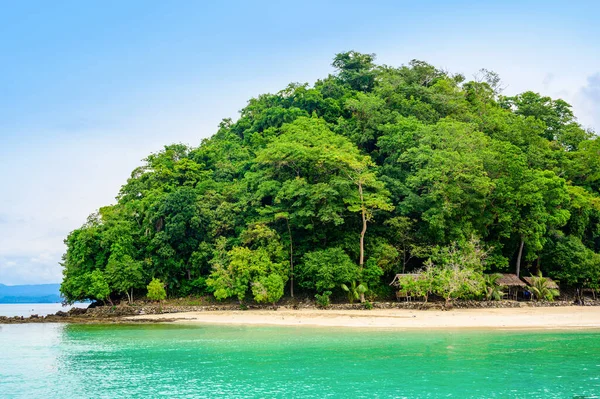 Isla Cayoya También Conocida Como Isla Exótica Port Barton Bay — Foto de Stock