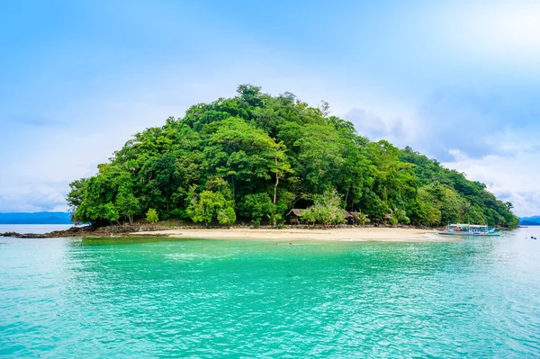 Isla Cayoya También Conocida Como Isla Exótica Port Barton Bay — Foto de Stock