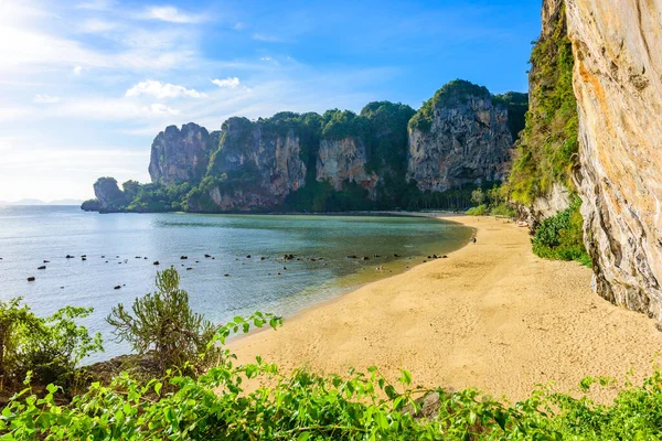 Tonsai Beach Minutes Walk Railay Beach Nang Paradise Coast Scenery — Stock Photo, Image