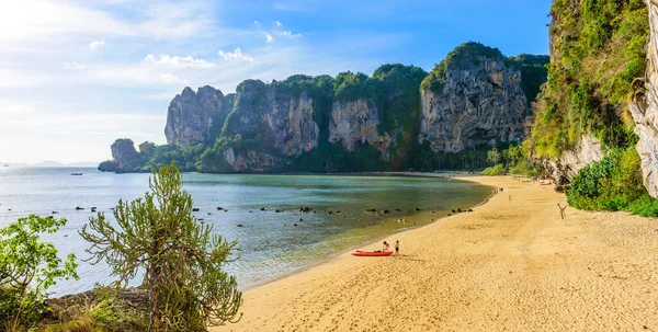 Tonsai Beach Minutes Walk Railay Beach Nang Paradise Coast Scenery — Stock Photo, Image