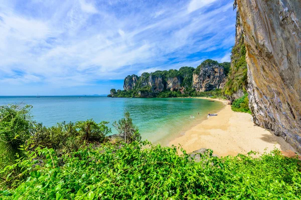 Tonsai Beach Minutes Walk Railay Beach Nang Paradise Coast Scenery — Stock Photo, Image