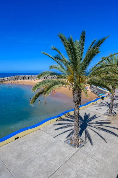 Praia Calheta Paradise Beach Στη Μαδέρα Πορτογαλία — Φωτογραφία Αρχείου