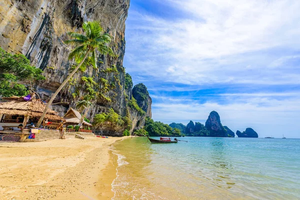 Tonsai Strand Ongeveer Minuten Lopen Van Railay Beach Bij Nang — Stockfoto