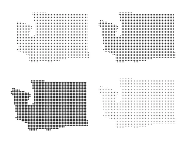 Washington State mozaik (yuvarlak)