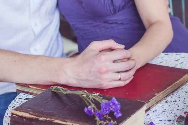 Man holding woman's hand, lovers, date, hands close-up