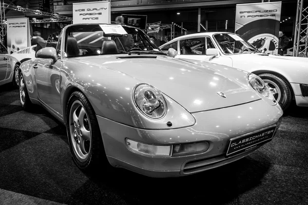 Sports car Porsche 911 Carrera (993) Cabriolet, 1995 — Stockfoto