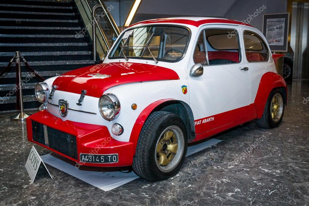 Coche deportivo FiatAbarth 1000 TC Evocation, 1968 . — Foto editorial